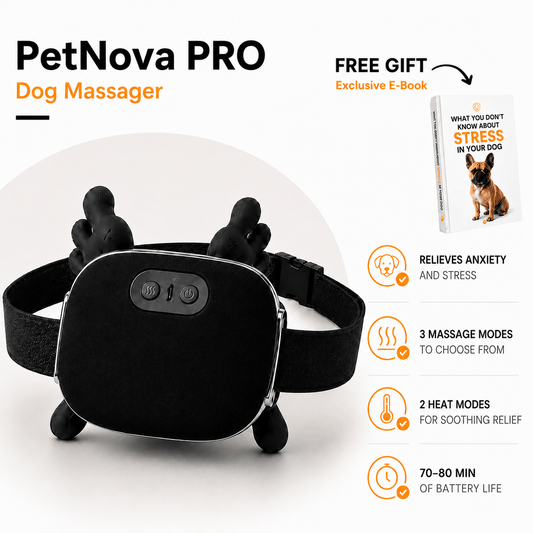 PetNova™ Calming Massager: For Pets & People 🐶🤍